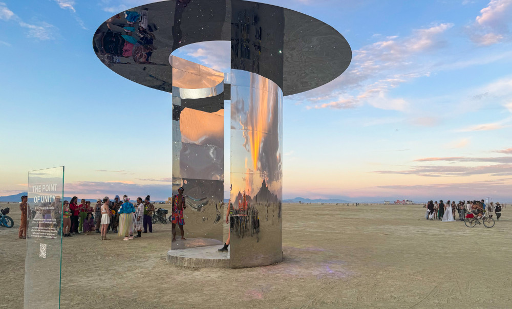 THE POINT OF UNITY НА BURNING MAN